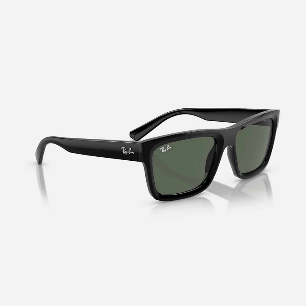 Warren Sunglasses | Black/Dark Green product image 6, provided for visual reference and product detail review